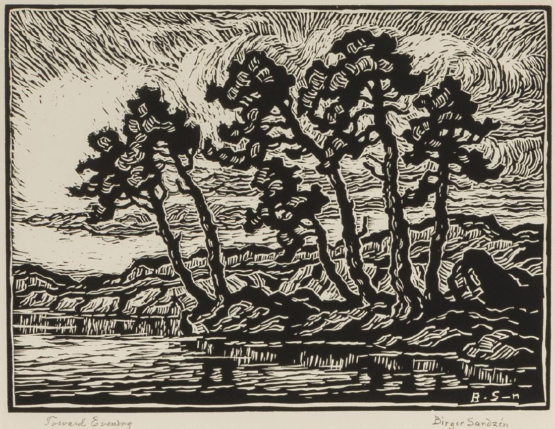 Birger Sandzen (1871-1954 Lindsborg, KS) (1 of 5)