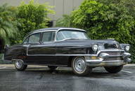 A 1955 Cadillac four-door sedan