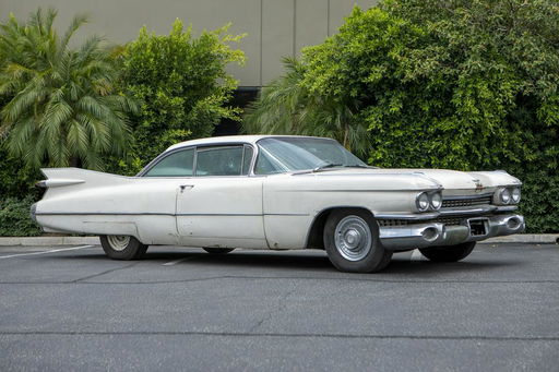 A 1959 Cadillac Two Door Coupe Deville Hardtop