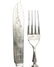 A group of silver table items - 2