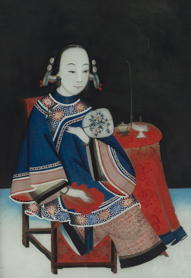 Seated maiden (1 of 3)