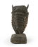 A chainsaw-carved wood bison head, Don Culp - 3