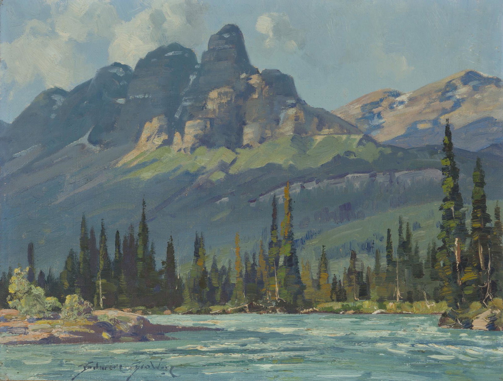 Belmore Browne (1880-1954 Ross, CA) (1 of 5)