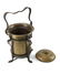 An English Arts & Crafts brass and iron coal bucket - 2