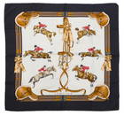 An Herm&egrave;s &quot;Jumping&quot; silk scarf