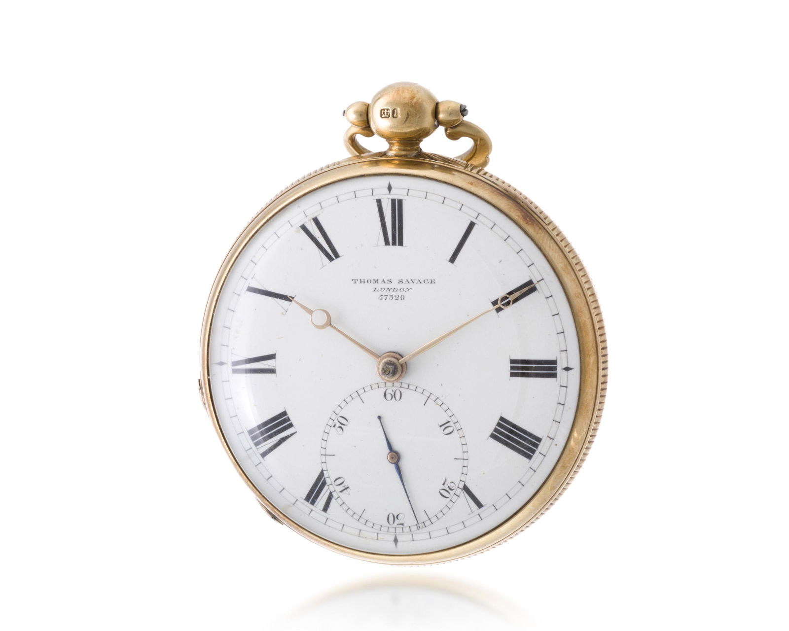 An 18k gold Thomas Savage London Pocket Watch (1 of 6)