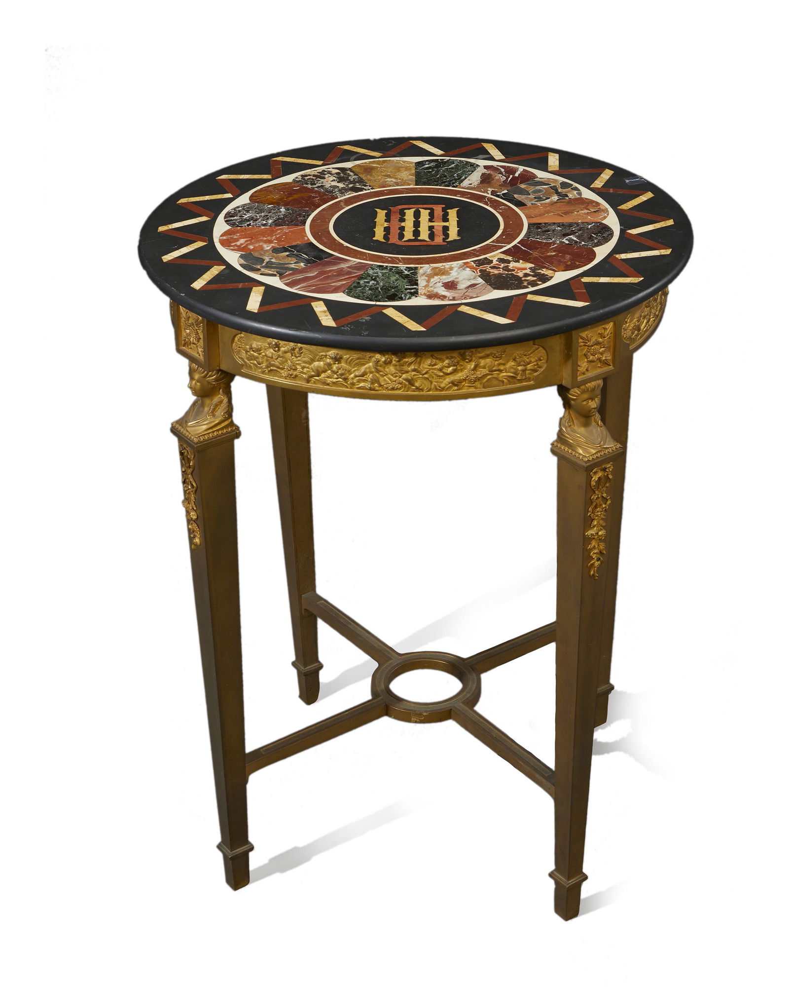 A French gilt-bronze table (1 of 3)