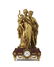 A Frederick Rotig gilt-bronze and rouge marble mantle