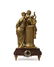 A Frederick Rotig gilt-bronze and rouge marble mantle - 3