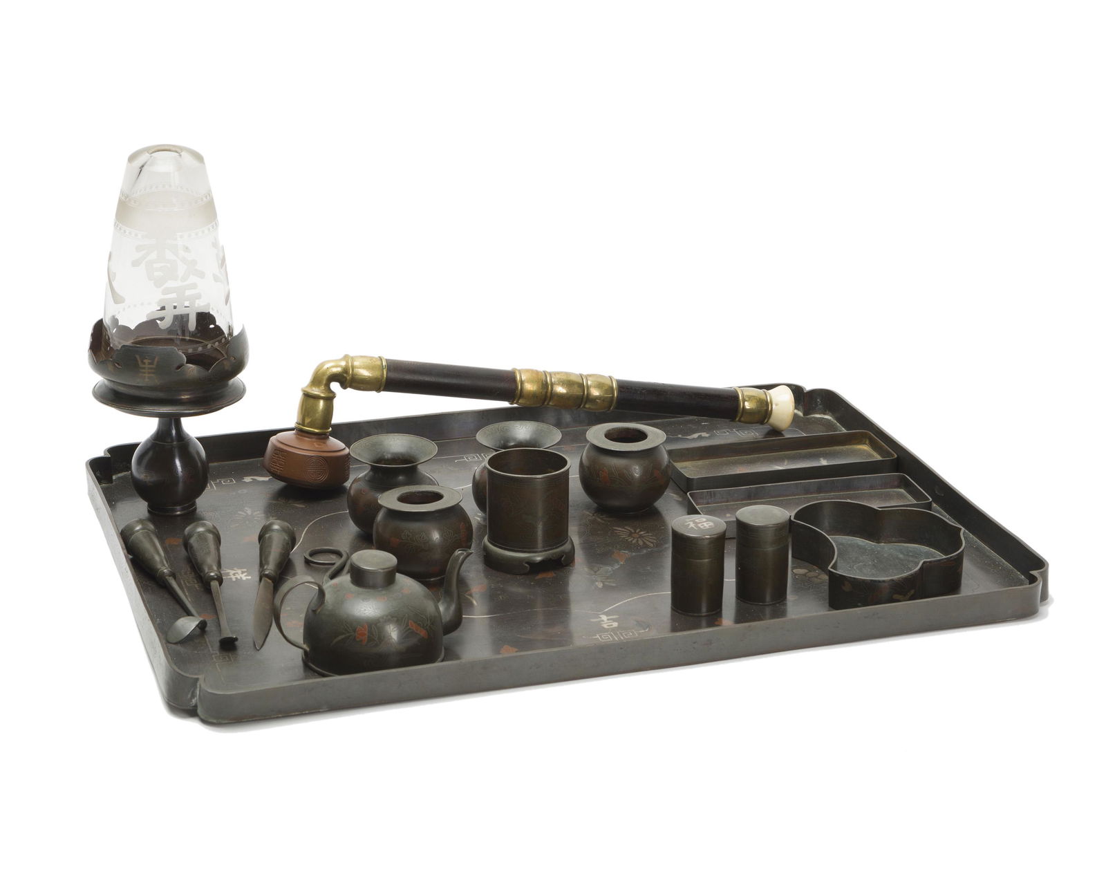 A Chinese smoking set (1 of 2)