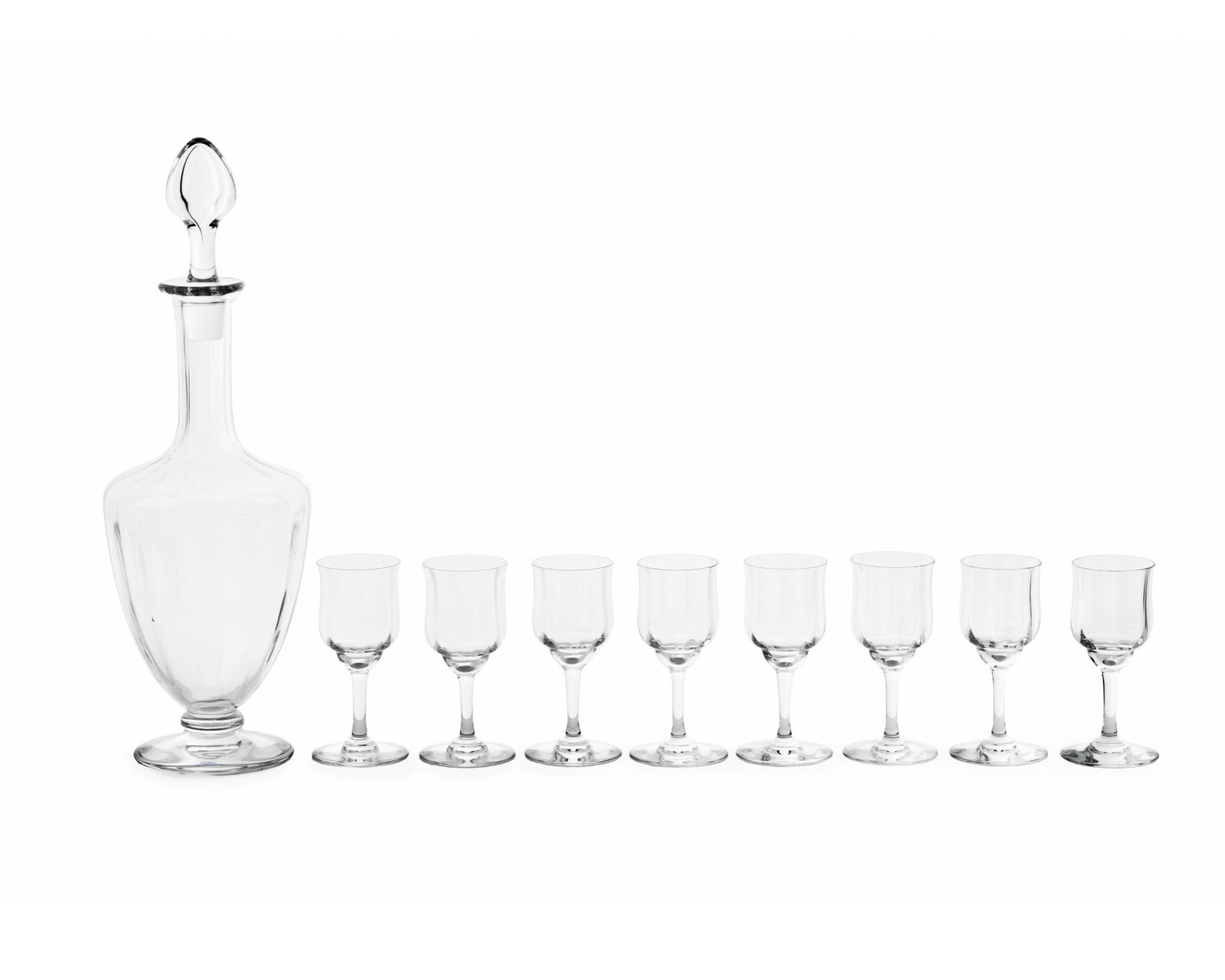 A Baccarat "Capri" decanter and cordials (1 of 2)