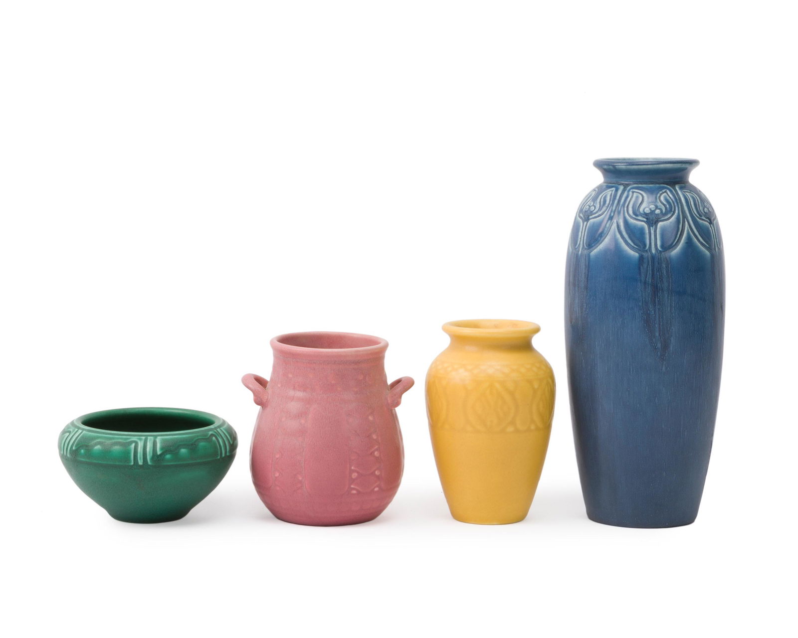 For Auction Four Rookwood Vases 1088 On Jan 26 2020 John
