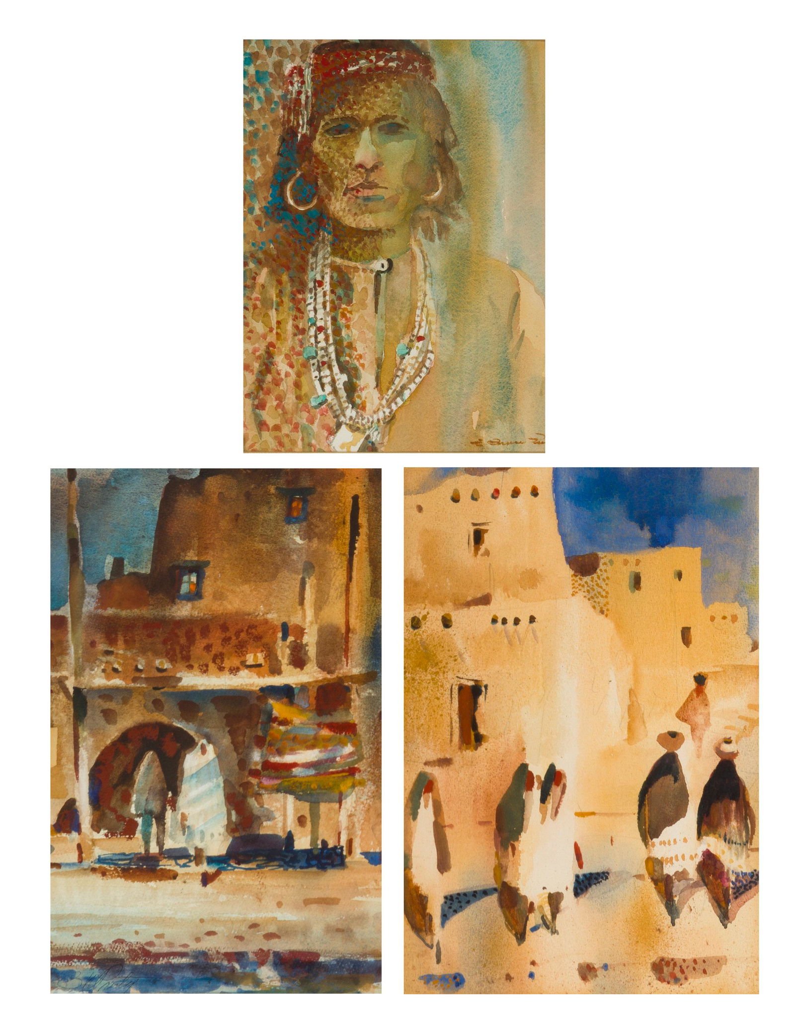 Bruce Winston Prentice (1921-1985 Orange, CA) (1 of 5)