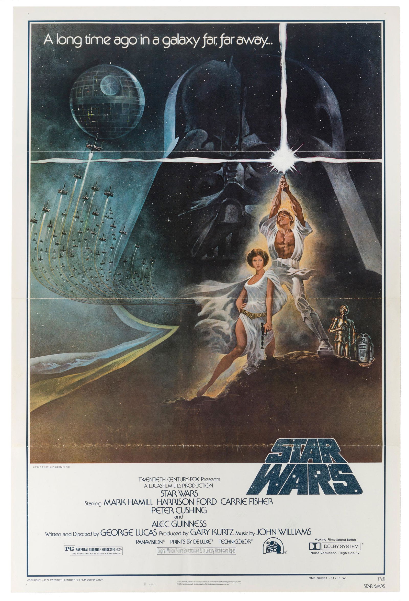 Star Wars Style A poster, Episode IV (1 of 3)