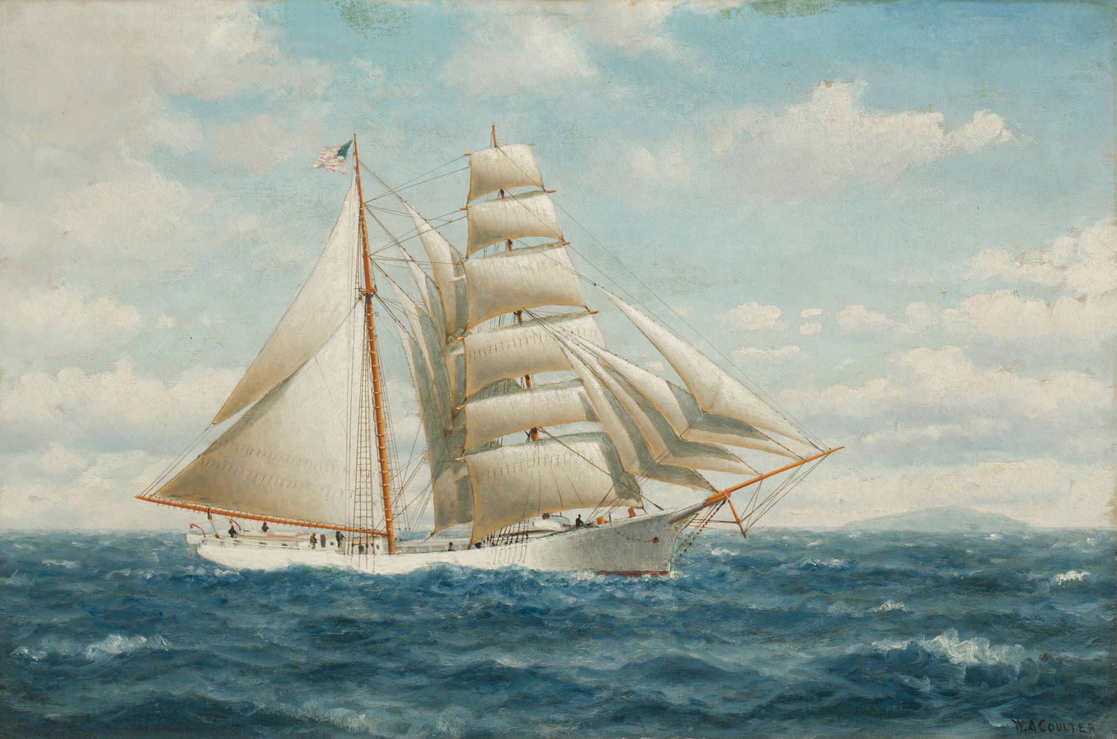 William A. Coulter (1849-1936 Sausalito, CA) (1 of 5)