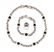 A group of David Yurman onyx and mixed-metal jewelry