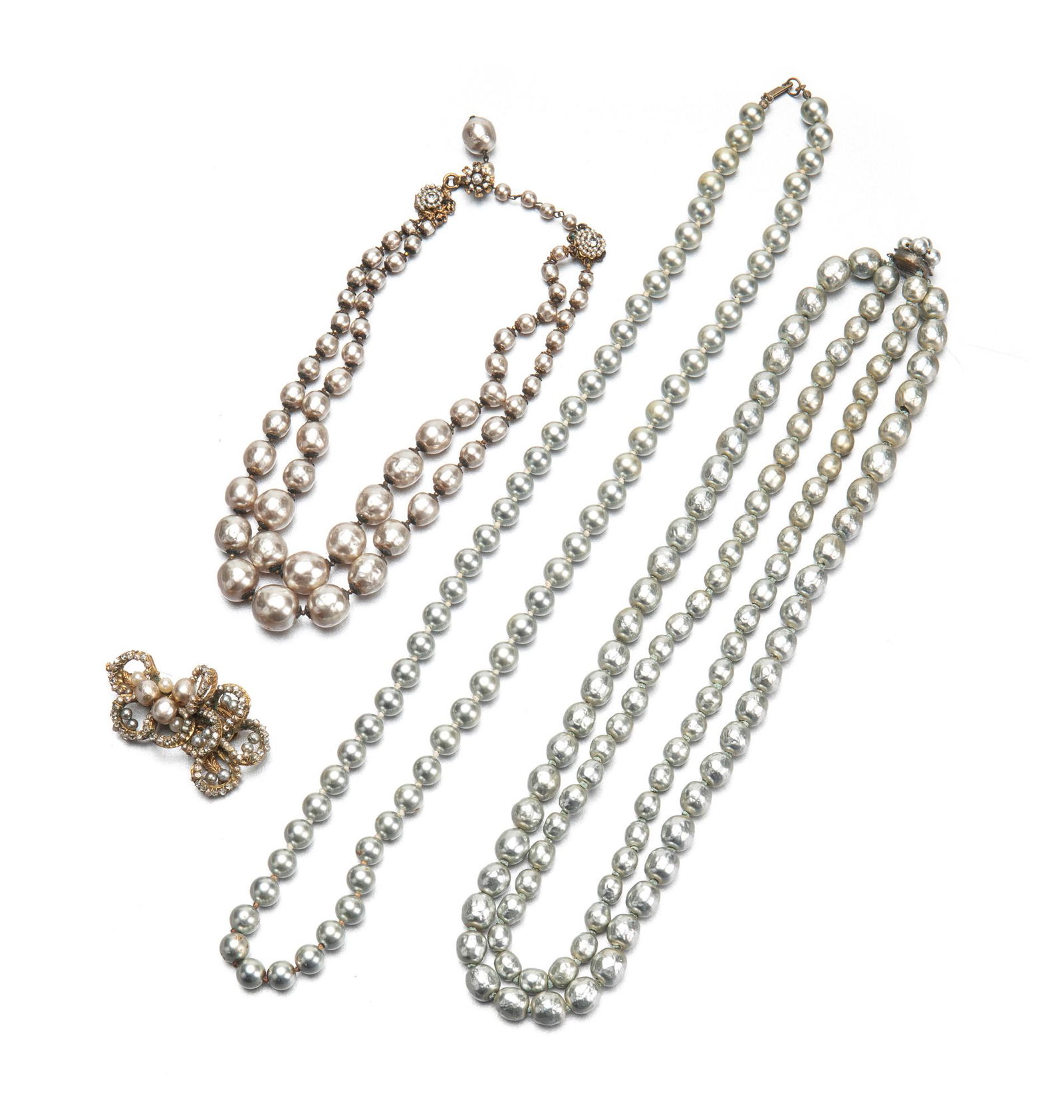 A group of Miriam Haskell jewelry (1 of 1)