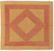 An Amish Diamond Sawtooth in Square quilt