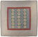 An Amish Nine Patch in Bars quilt
