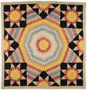 An Amish Star of Bethlehem quilt