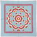 An Amish Broken Star quilt