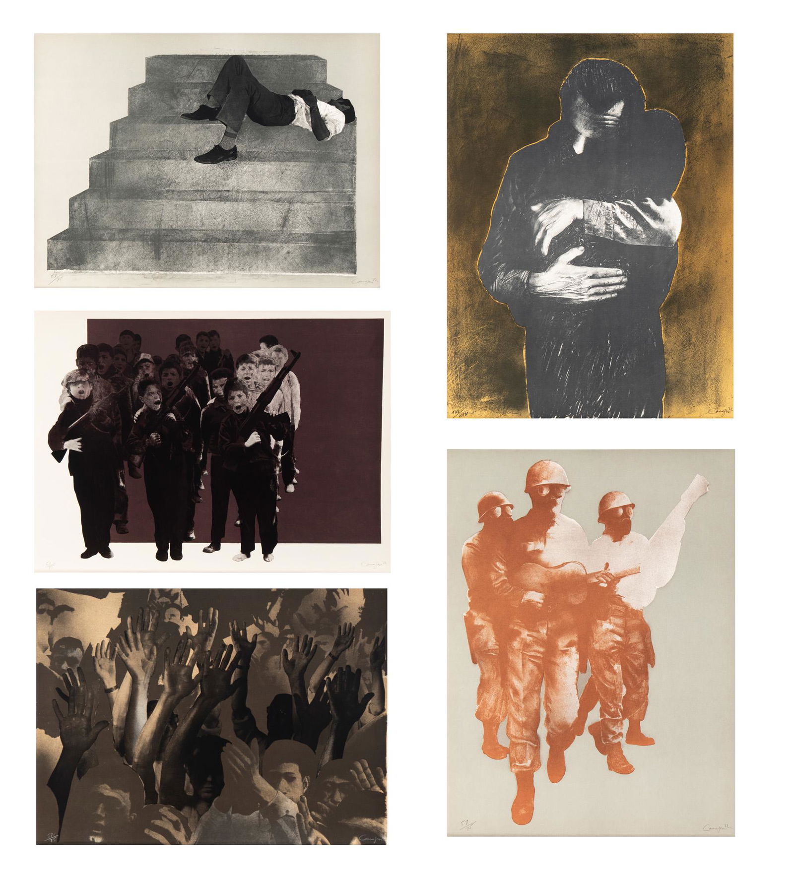 Rafael Canogar (b. 1935, Spanish) (1 of 6)