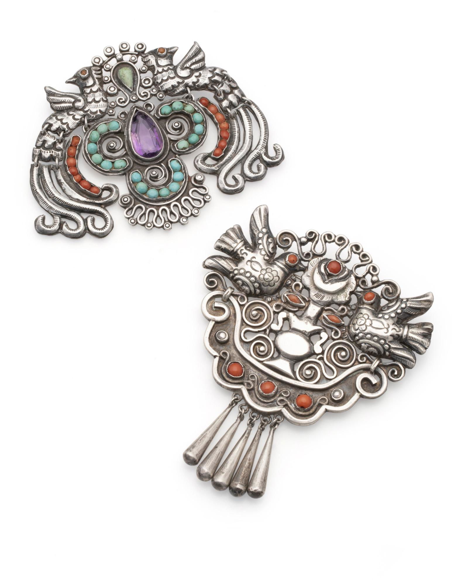 Two Matilde Poulat bird brooches (1 of 4)