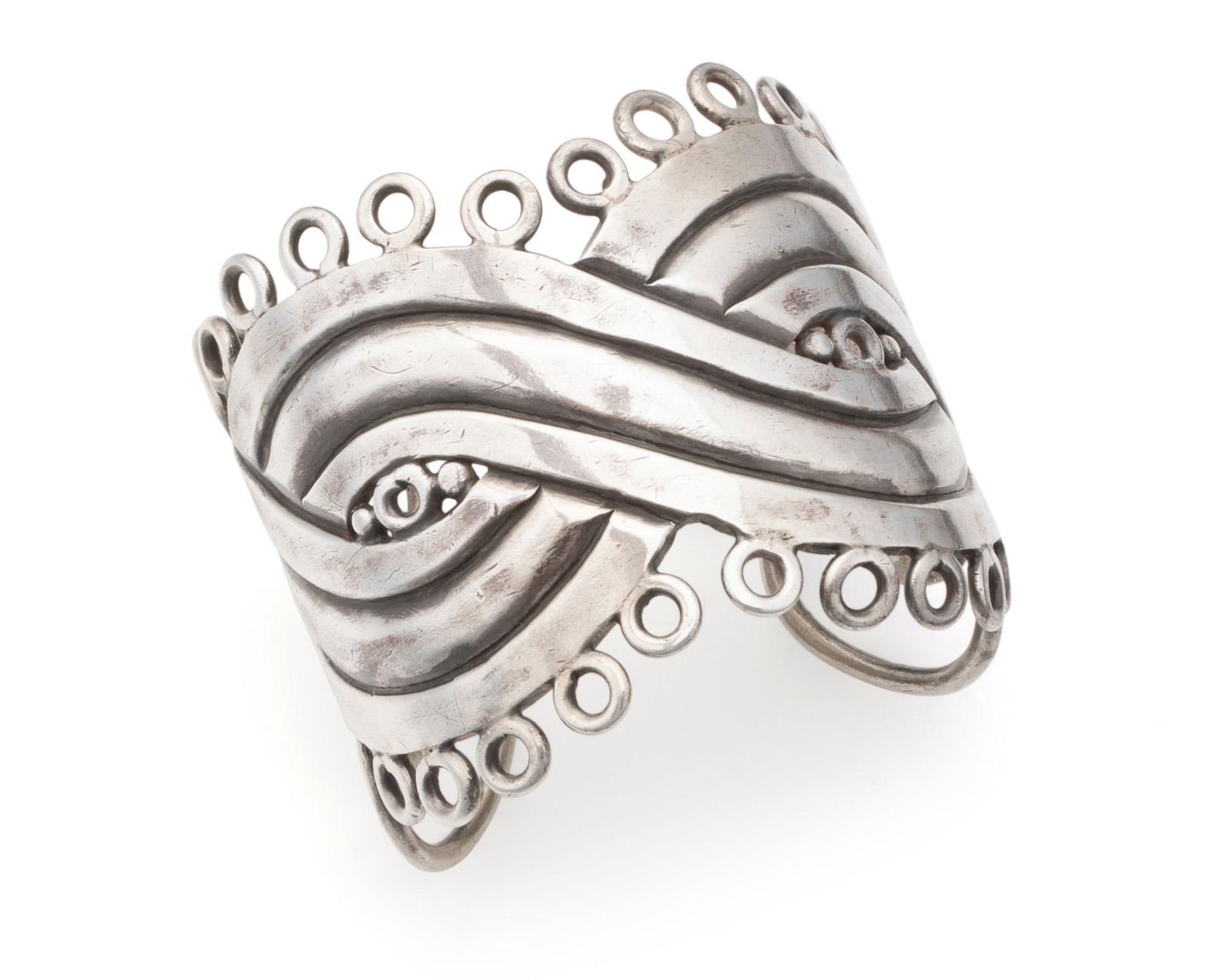 A William Spratling sterling silver cuff bracelet (1 of 3)