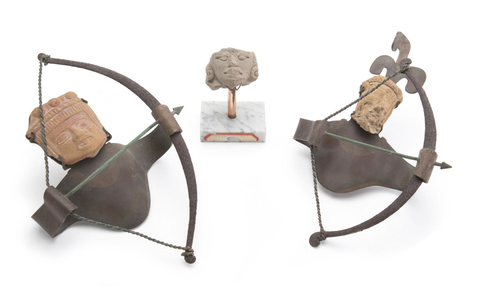 A group of Pre-Columbian-style items and Los Castillo (1 of 4)