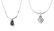 Two pendant necklaces