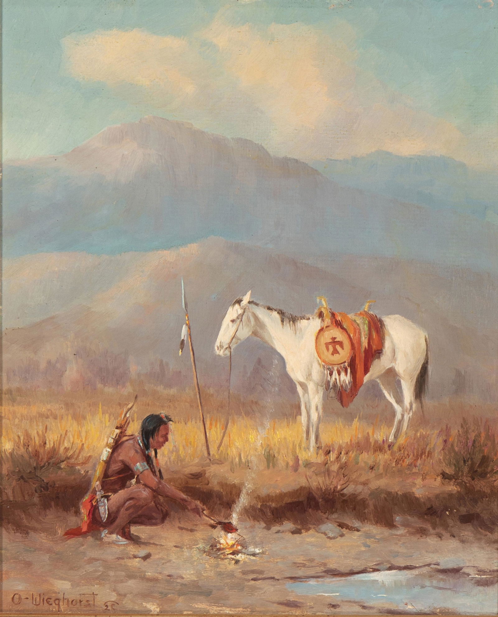 Olaf Wieghorst (1899-1988, El Cajon, CA) (1 of 5)