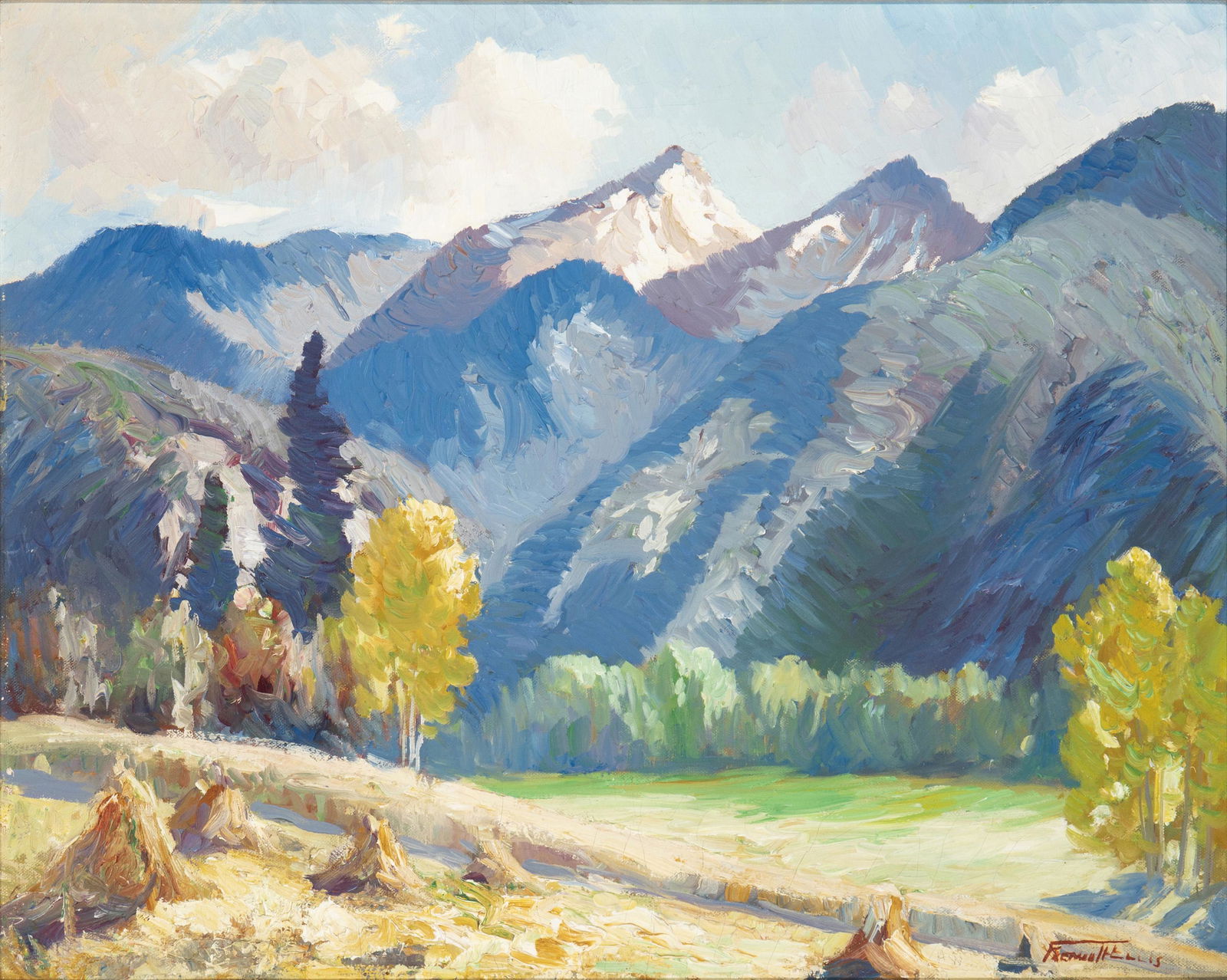 Fremont Ellis (1897-1985, Santa Fe, NM) (1 of 4)