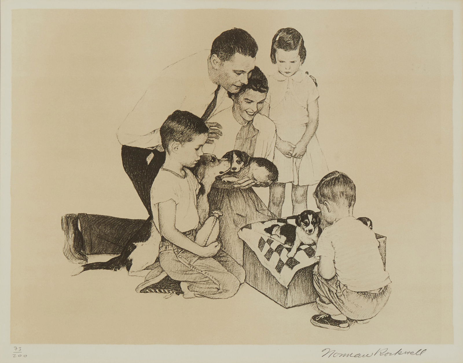 Norman Rockwell (1894-1978, Stockbridge, MA) (1 of 10)