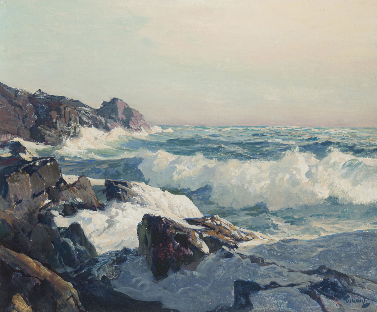 Frederick Judd Waugh (1861-1940, Provincetown, MA) (1 of 4)