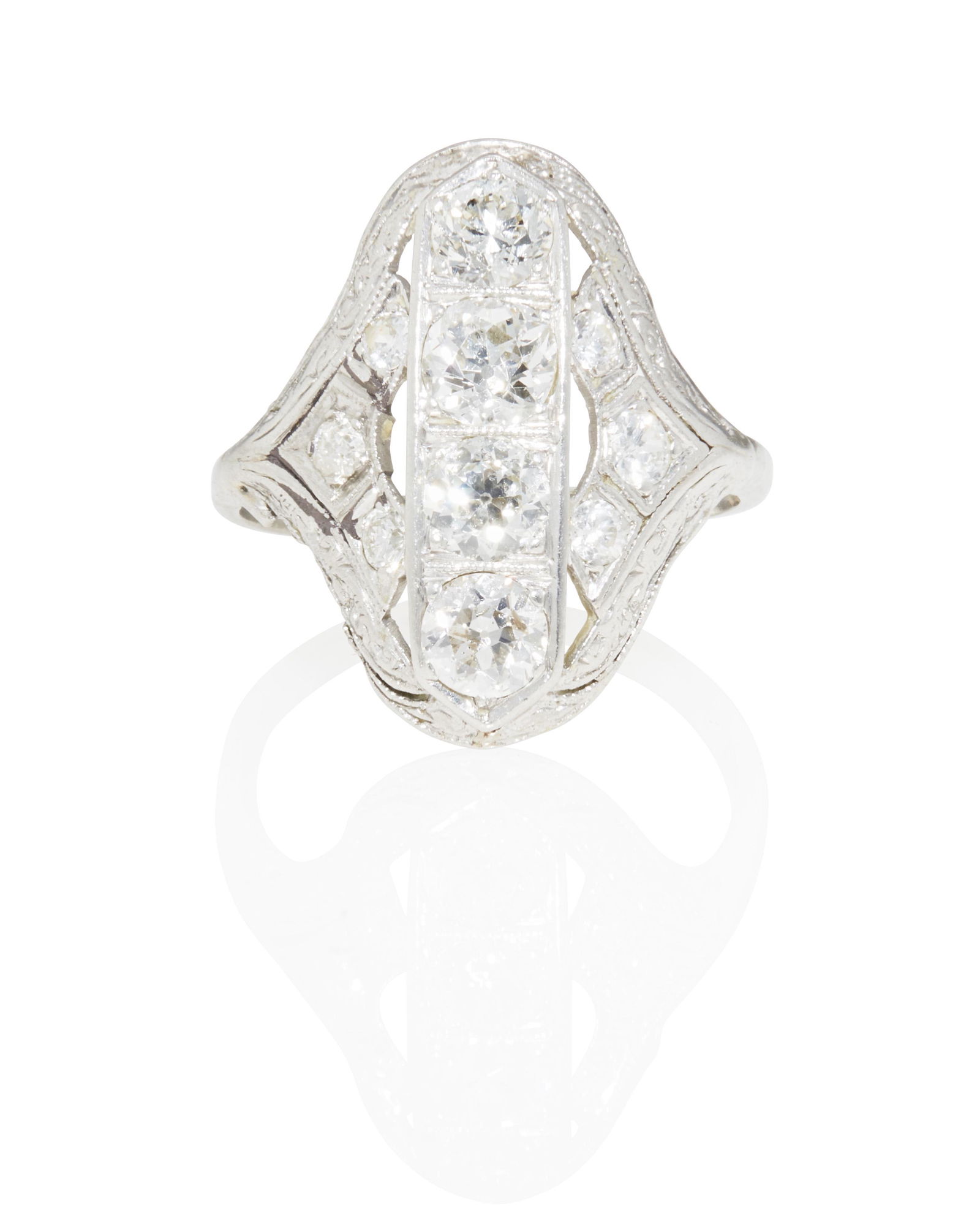 An Art Deco cocktail ring (1 of 3)