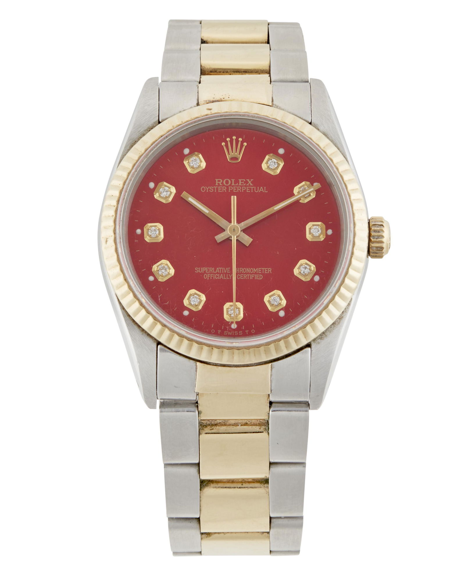 A Rolex Two-Tone Oyster Perpetual wristwatch (1 of 2)