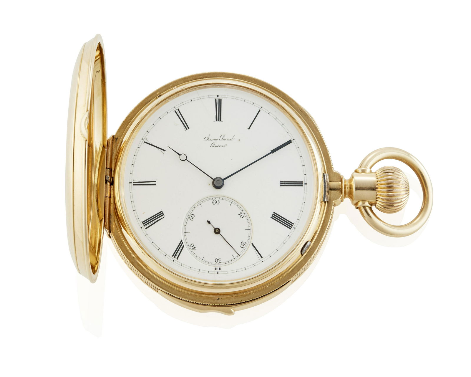 A James Picard gold minute repeater pocket watch (1 of 9)