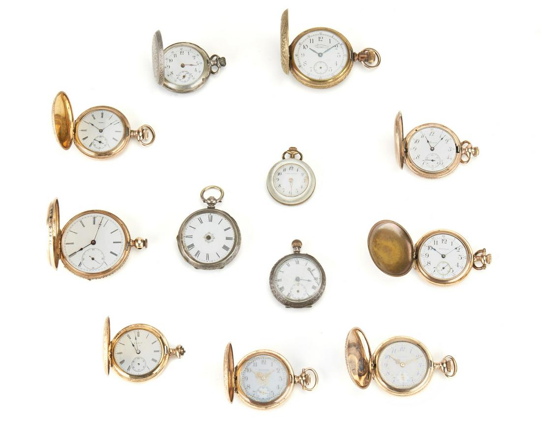 Twelve pocketwatches (1 of 1)