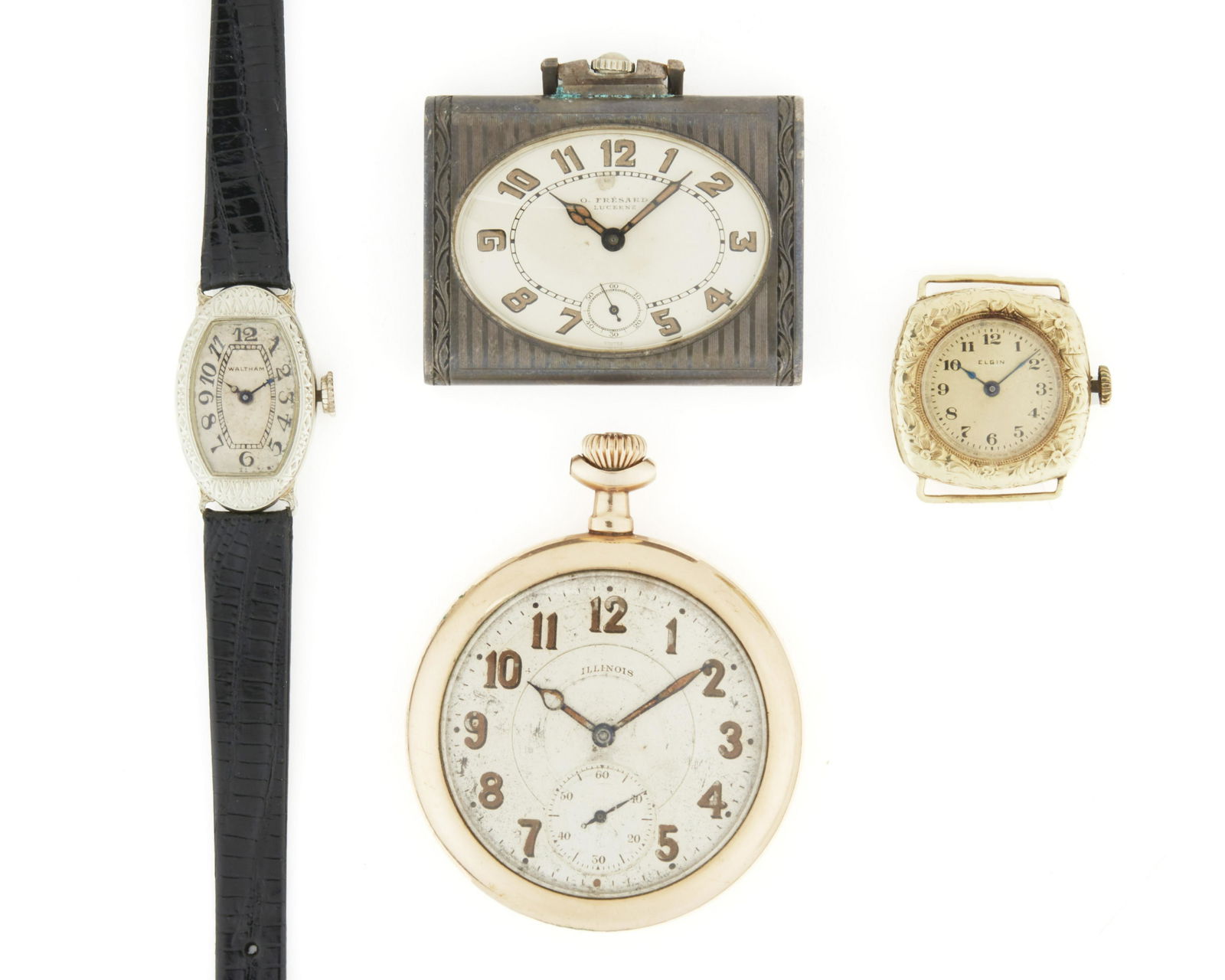 A group of four watches (1 of 1)