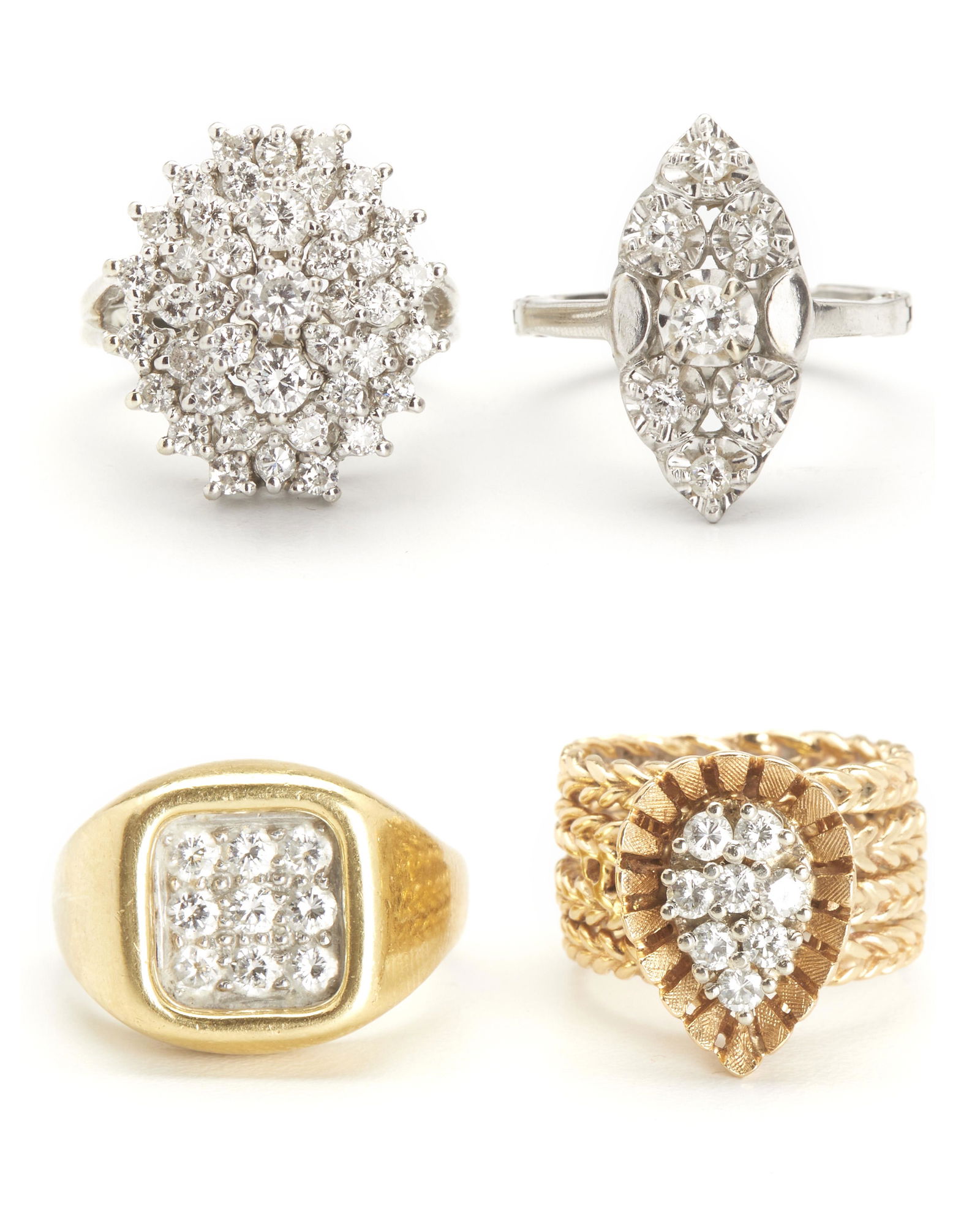 Four diamond rings (1 of 1)