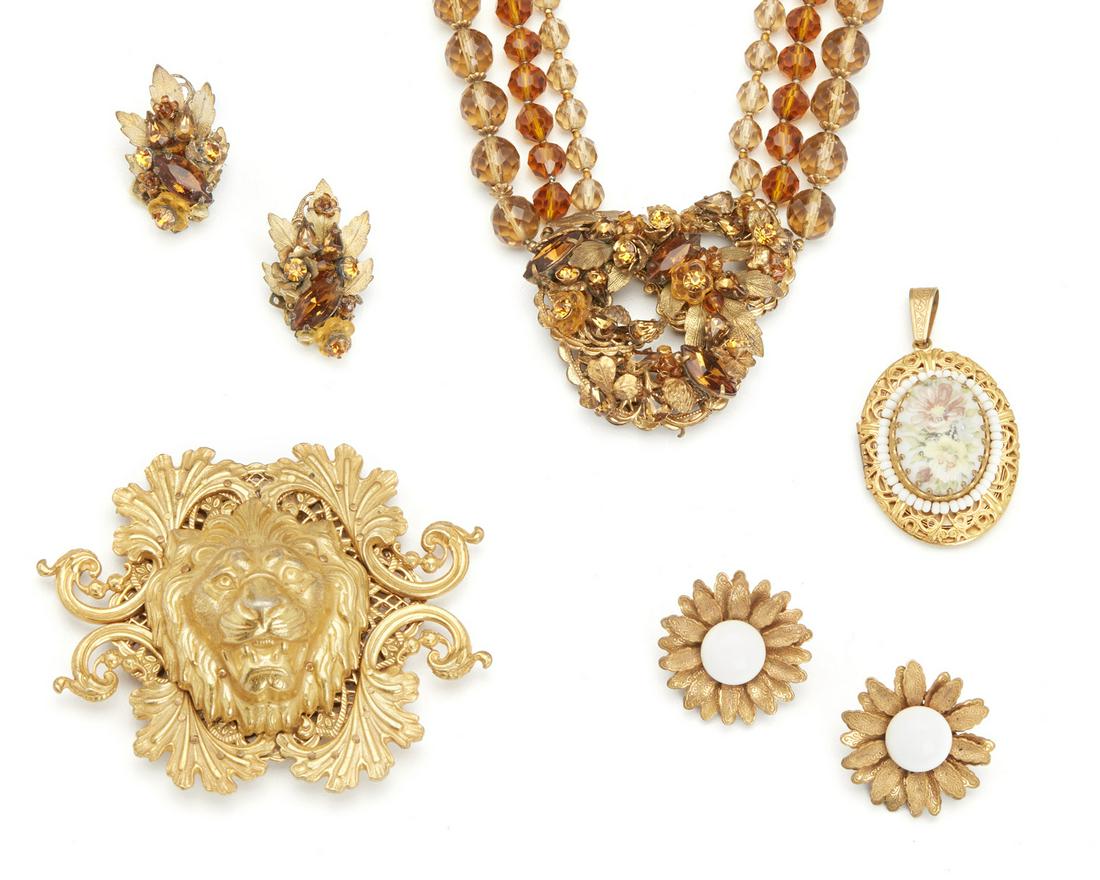 A group of Miriam Haskell jewelry (1 of 1)
