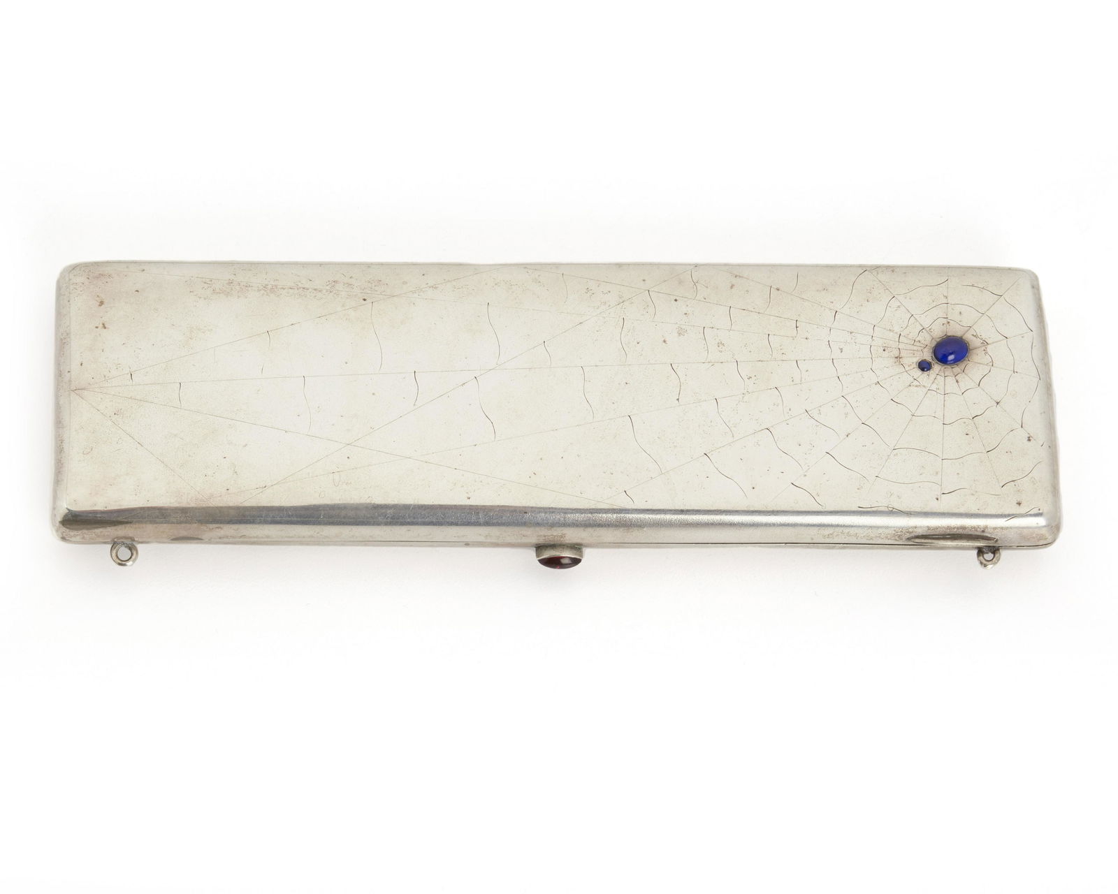 A Russian silver spider-motif clutch (1 of 1)