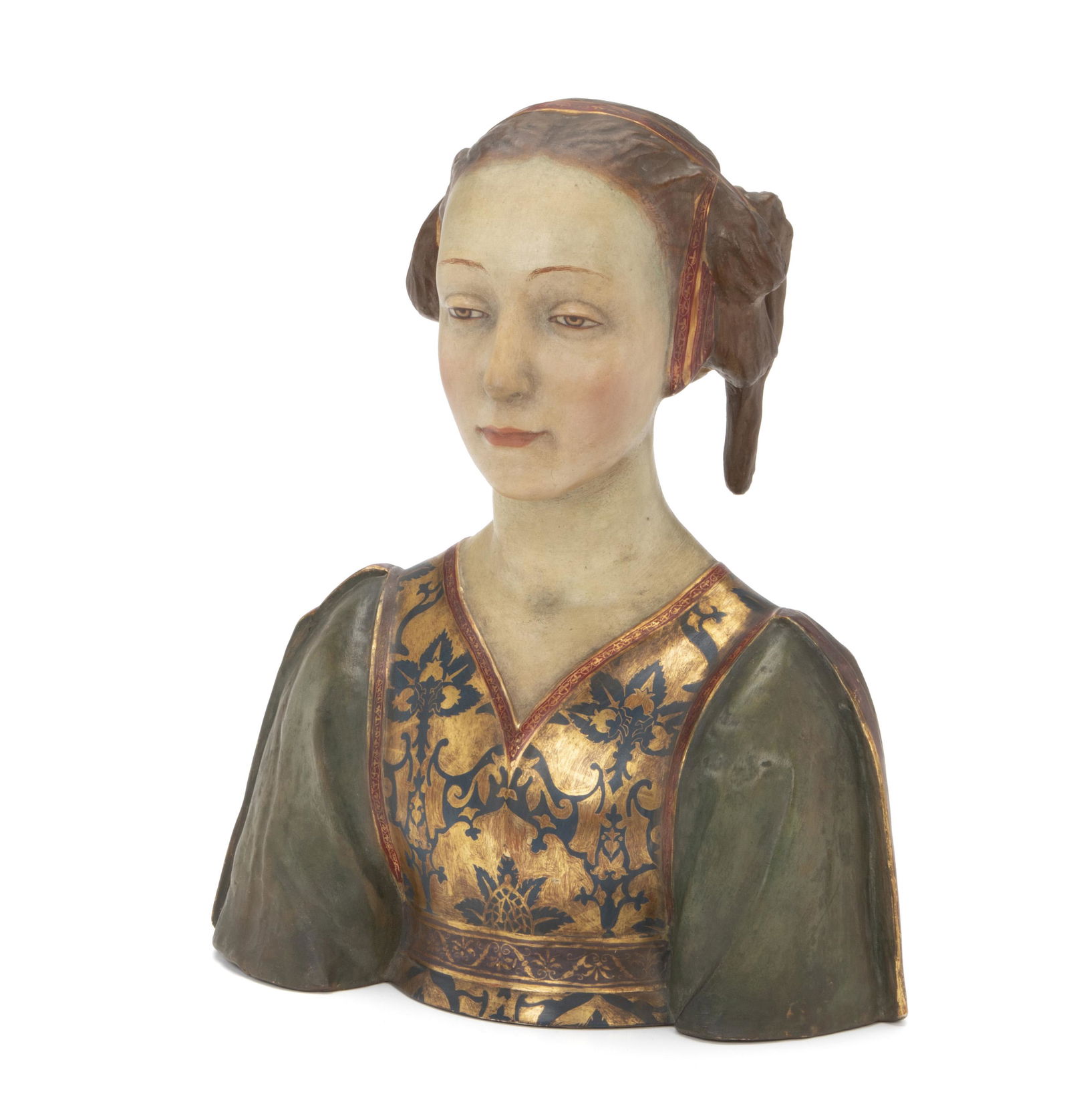 An Antique Italian terra cotta bust after La Belle (1 of 4)