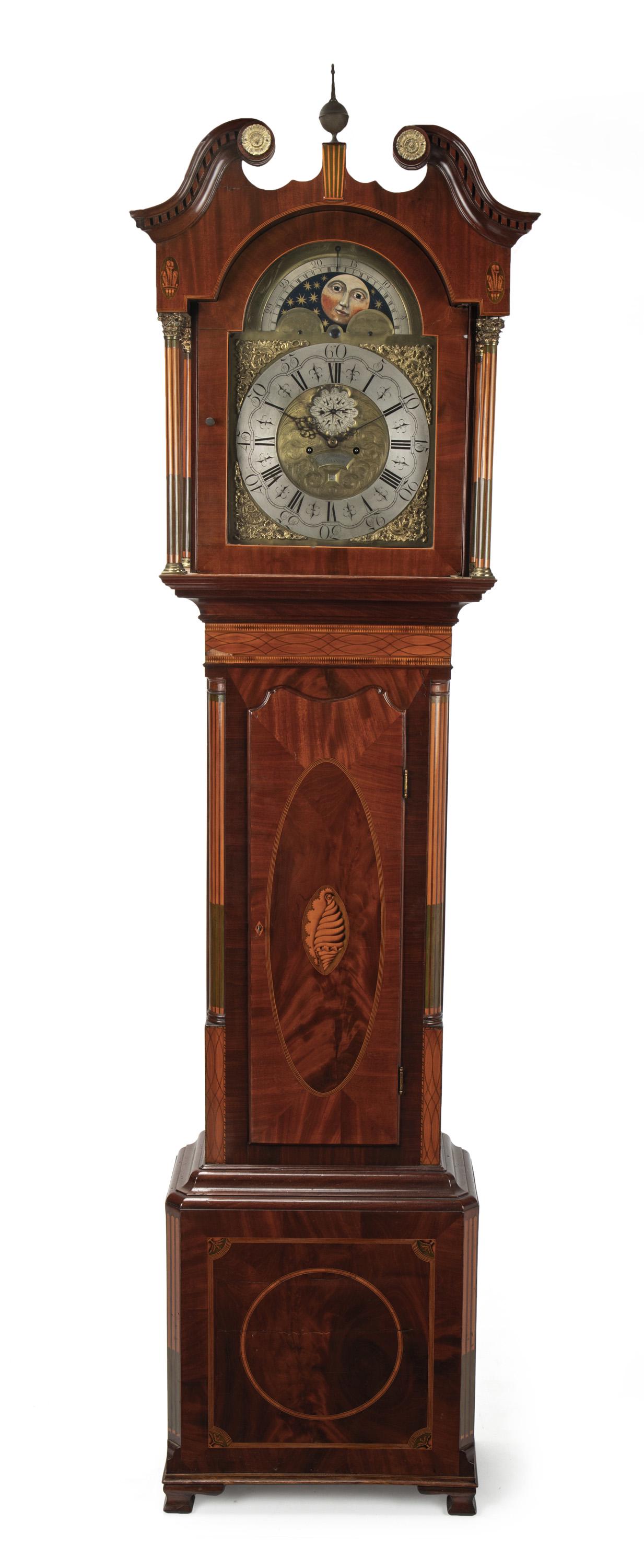 A John Hamilton Glasgow long-case clock (1 of 5)