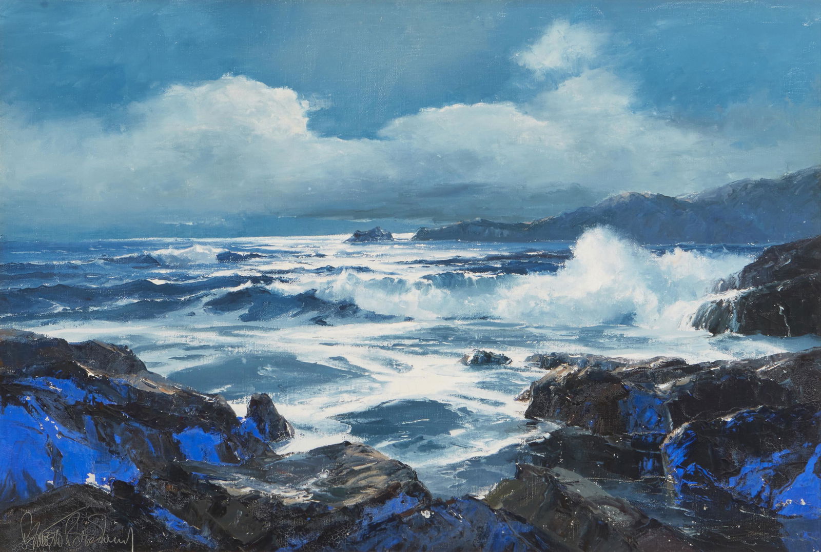 Bennett Bradbury (1914-1991, Carmel, CA) (1 of 5)