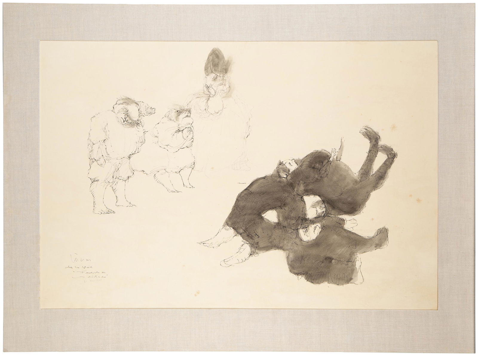 Jose Luis Cuevas (1934-2017, Mexican/American) (1 of 5)