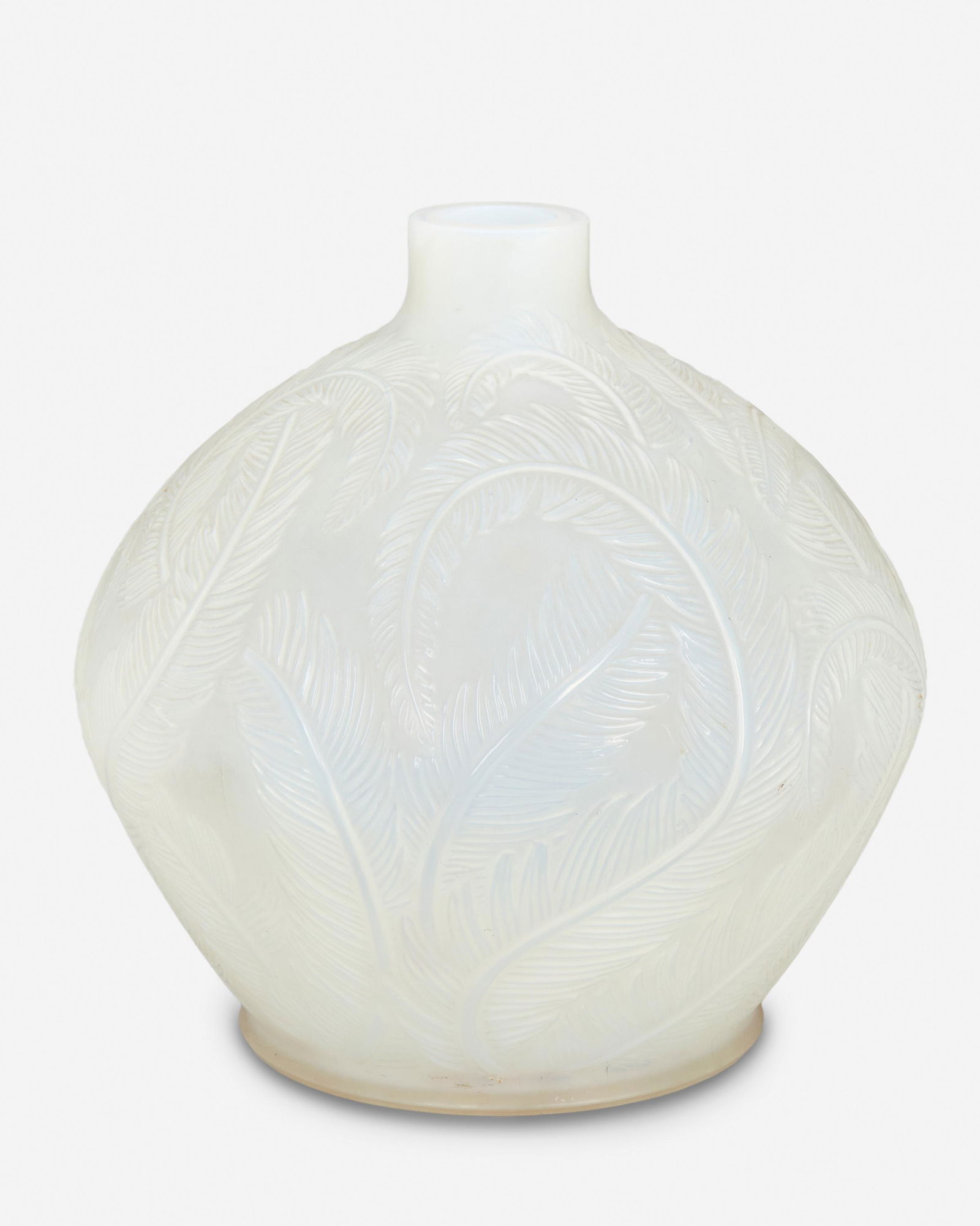 A Rene Lalique "Plumes" vase (1 of 3)