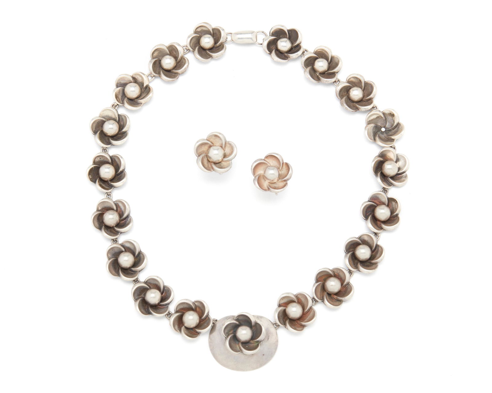 A set of William Spratling silver jewelry (1 of 2)