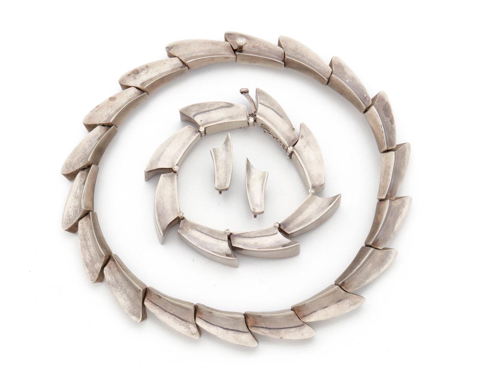 A set of Antonio Pineda silver jewelry (1 of 4)