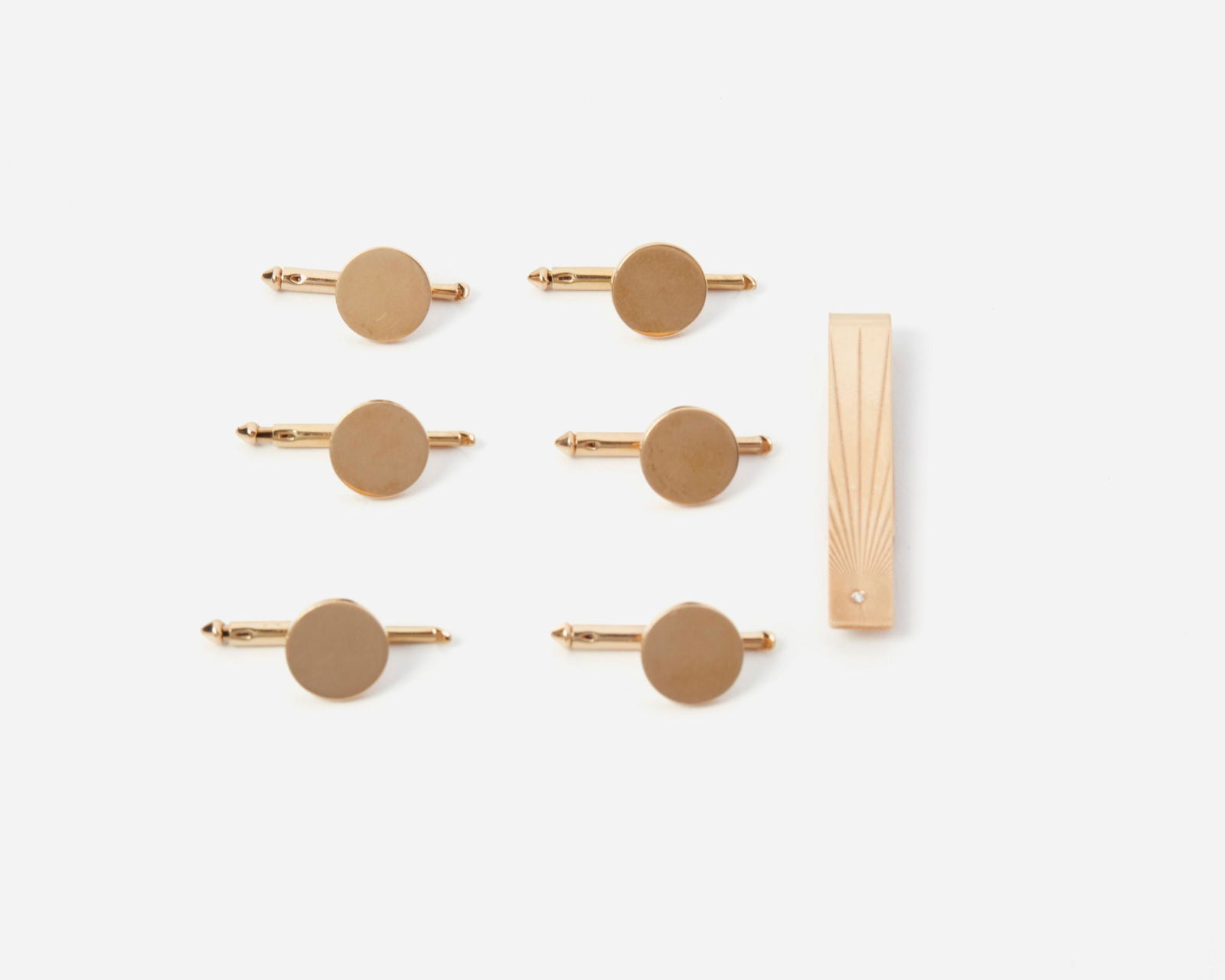 A group of gentleman's Tiffany & Co. dress items (1 of 1)